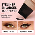 Rotating Dual-Wing Black Eyeliner with 2x Formula Capacity